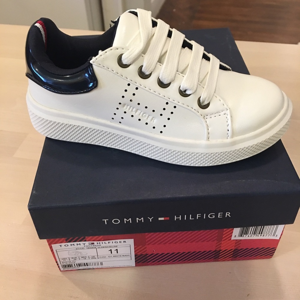 Tommy Hilfiger Girls Sneakers Size 11